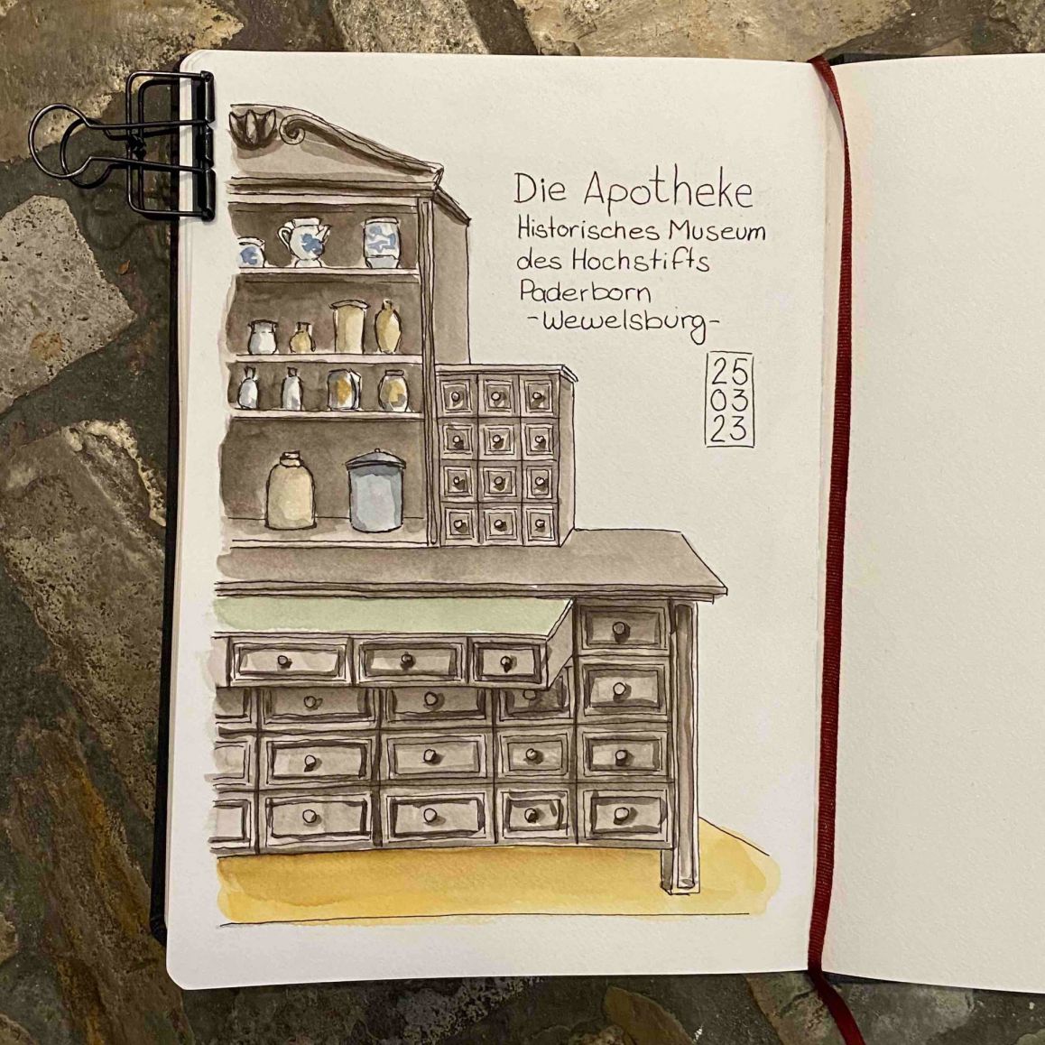 Urban Sketcher Paderborn 25.3.23